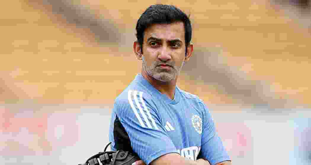 Head coach of the Indian cricket team and former Bharatiya Janata Party (BJP) Member of Parliament, Gautam Gambhir. 