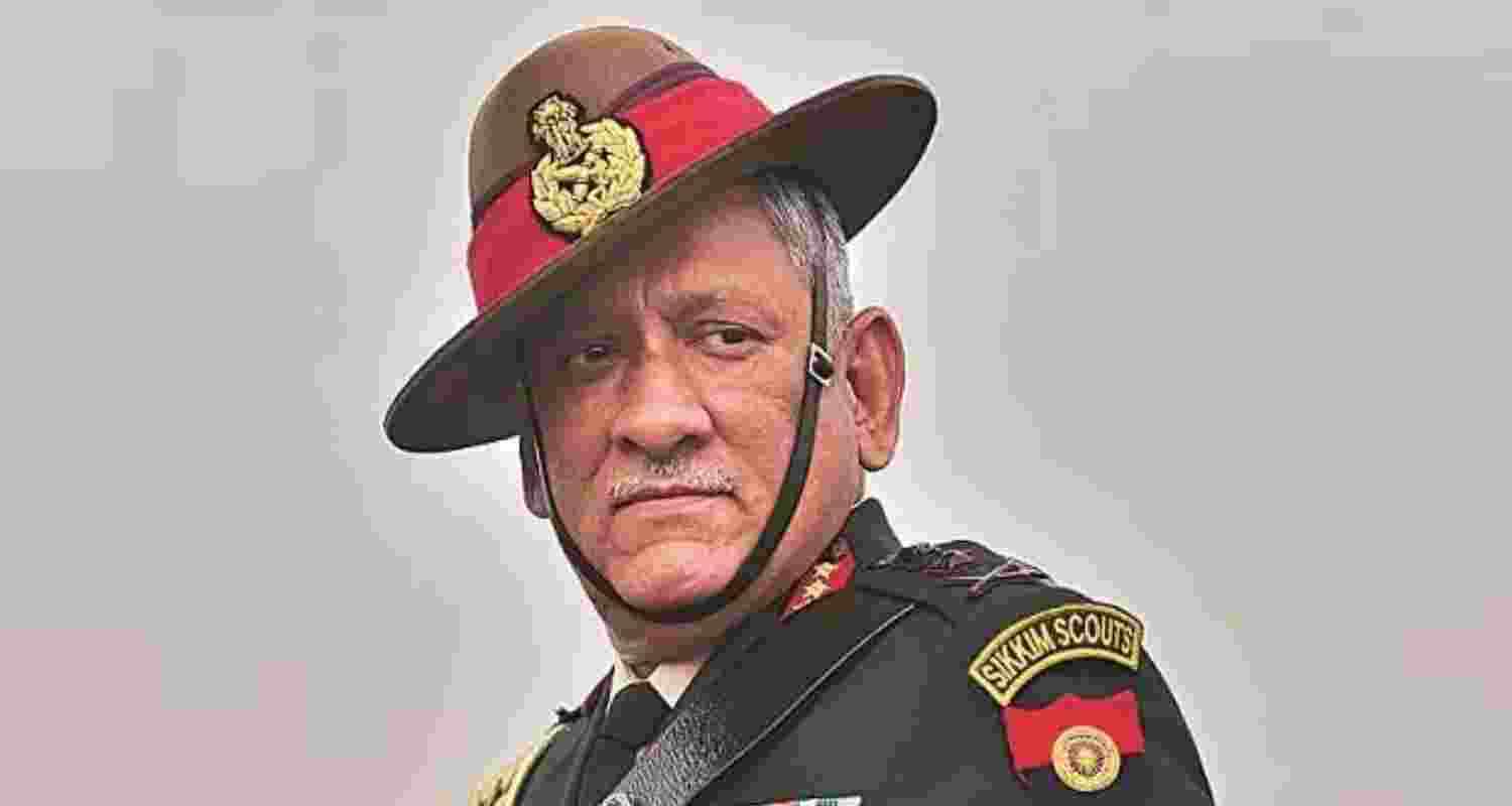 Late CDS General Bipin Rawat.