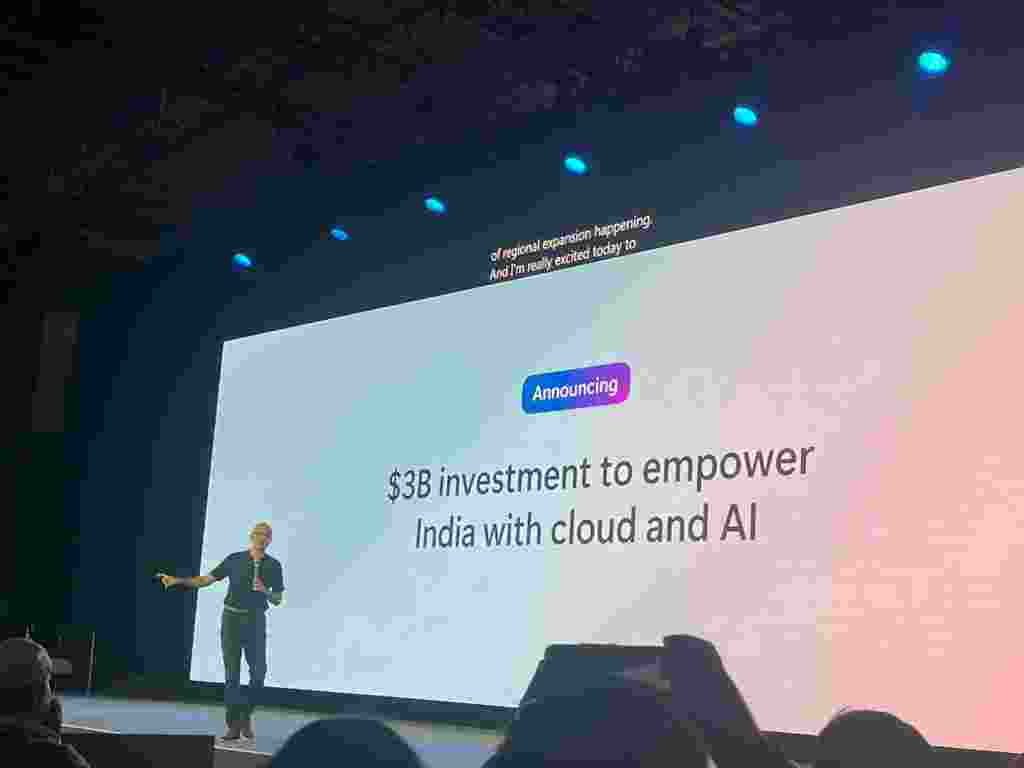 Microsoft to invest $3 bn in India for cloud and AI expansion