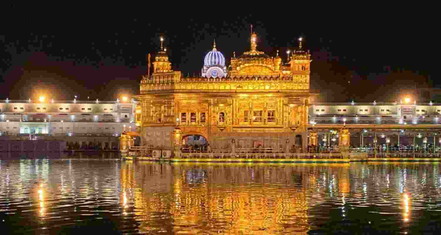 Golden Temple in Amritsar.