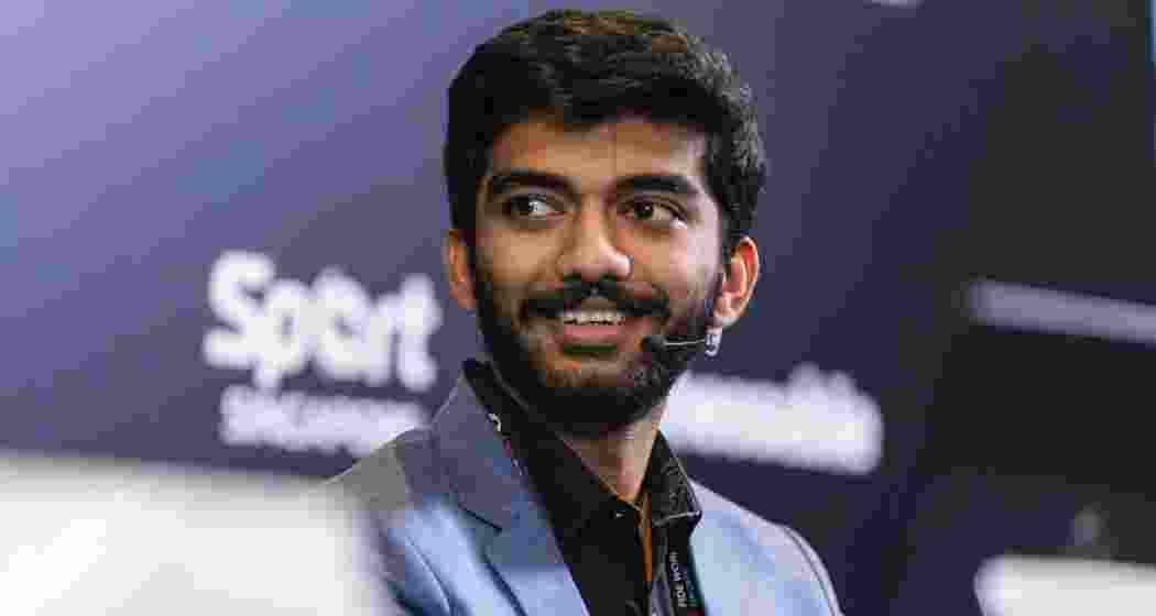 Indian Grandmaster D. Gukesh during the Norway Chess tournament.