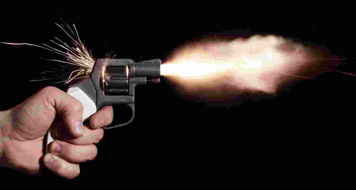 Two Hindustan Petroleum Corporation Limited officials were shot dead by a dismissed employee at a biogas-ethanol plant in Badaun, police said.