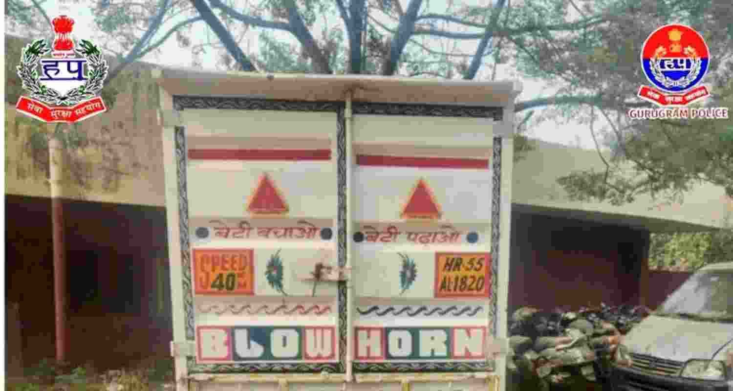 Police seized 1,002 bottles of liquor, 120 cans of beer, and 24 beer bottles from a Tata Ace and a canter, they added.