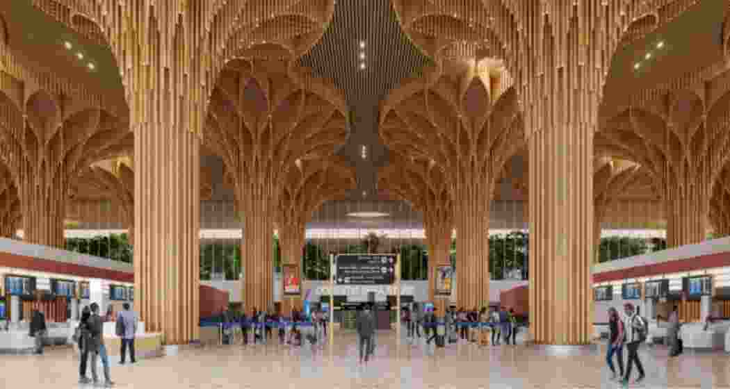 The newly operational integrated terminal at Lokapriya Gopinath Bordoloi International Airport in Guwahati.