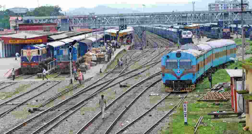A view of the Guwahati railway station in Assam.