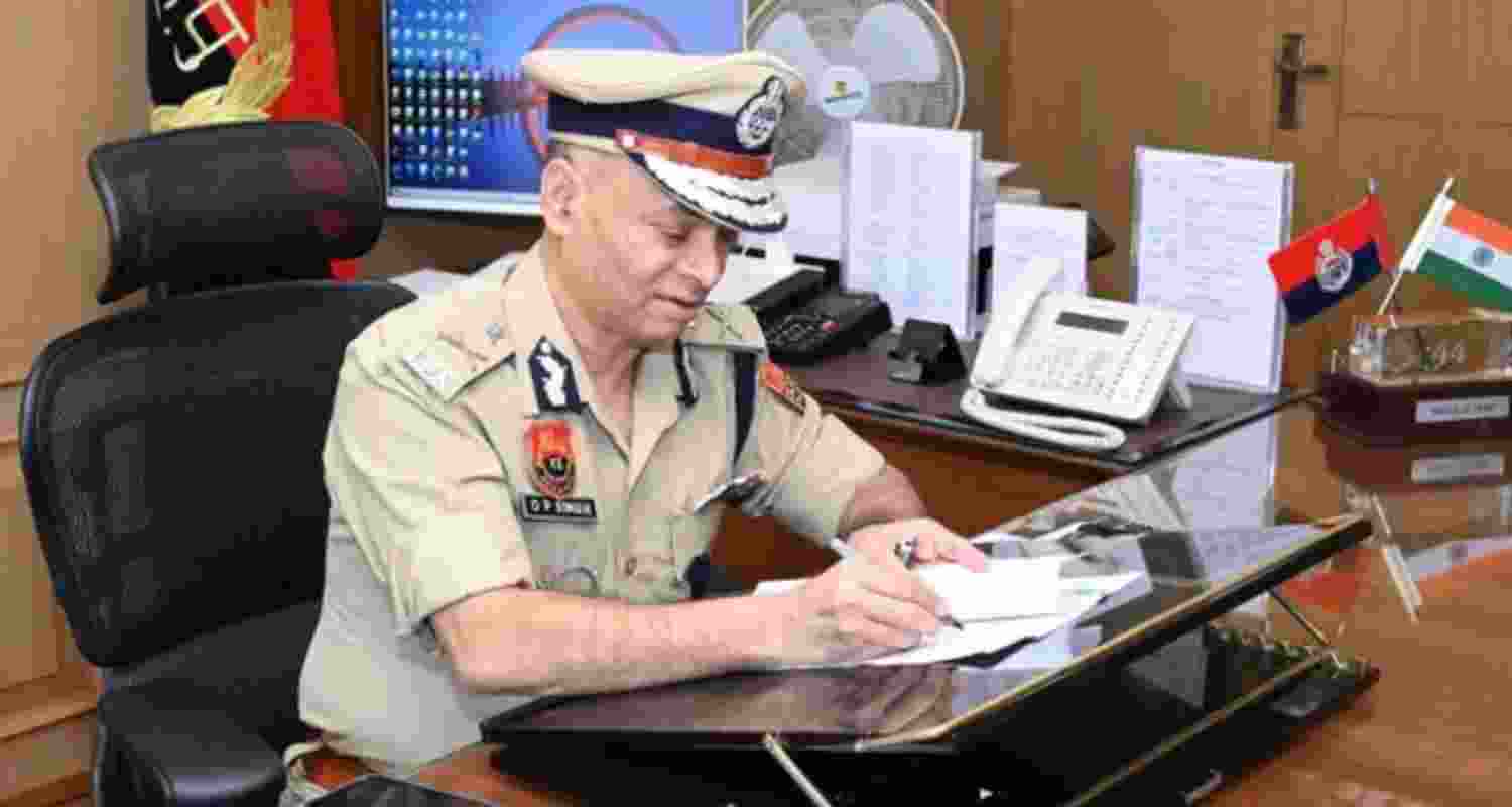 Haryana DGP O P Singh. 