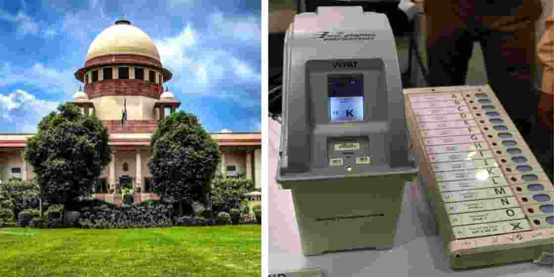 The Supreme Court had ordered the EVM recount.