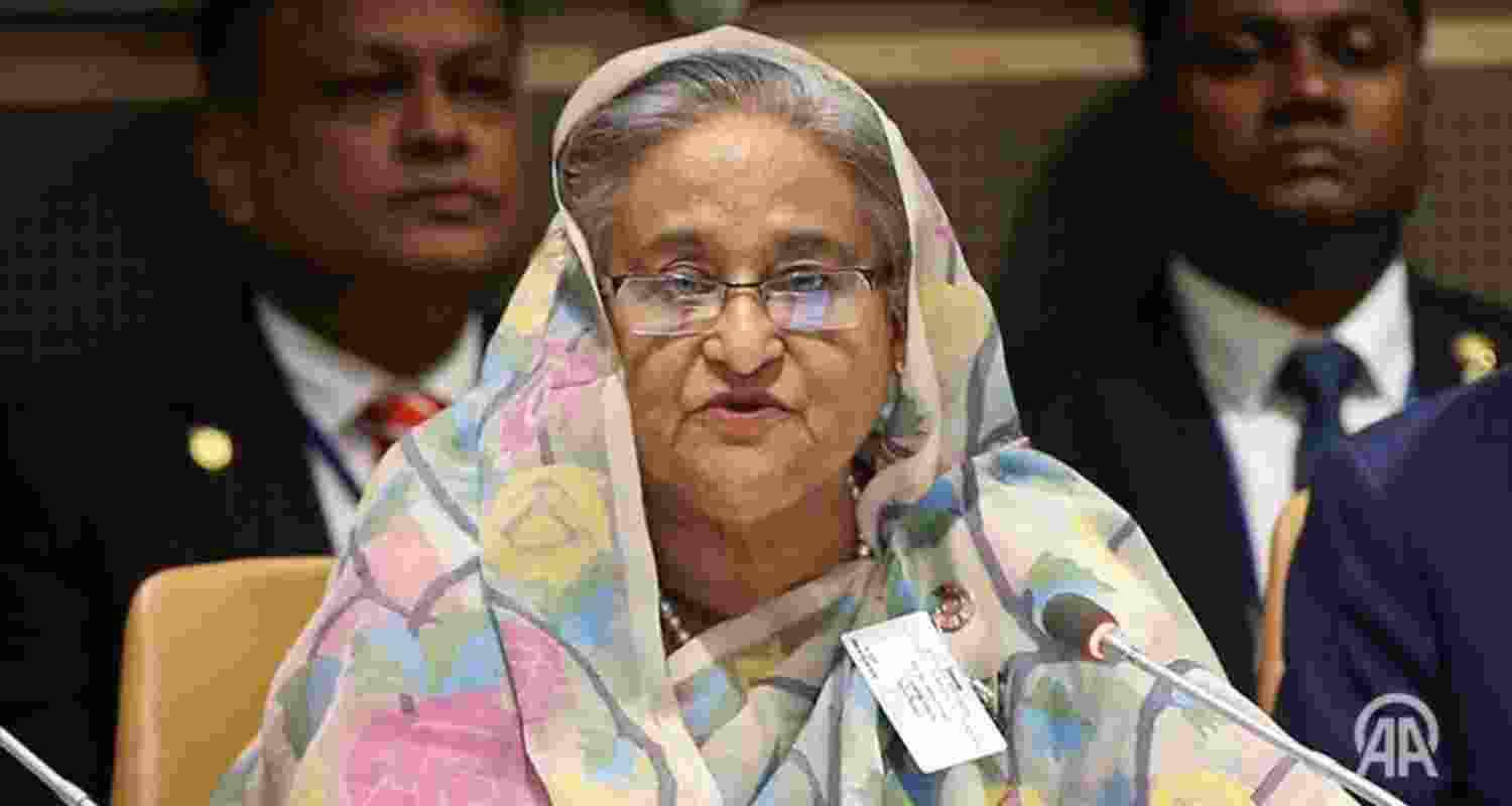 Bangladesh’s ousted PM Sheikh Hasina. Image: X
