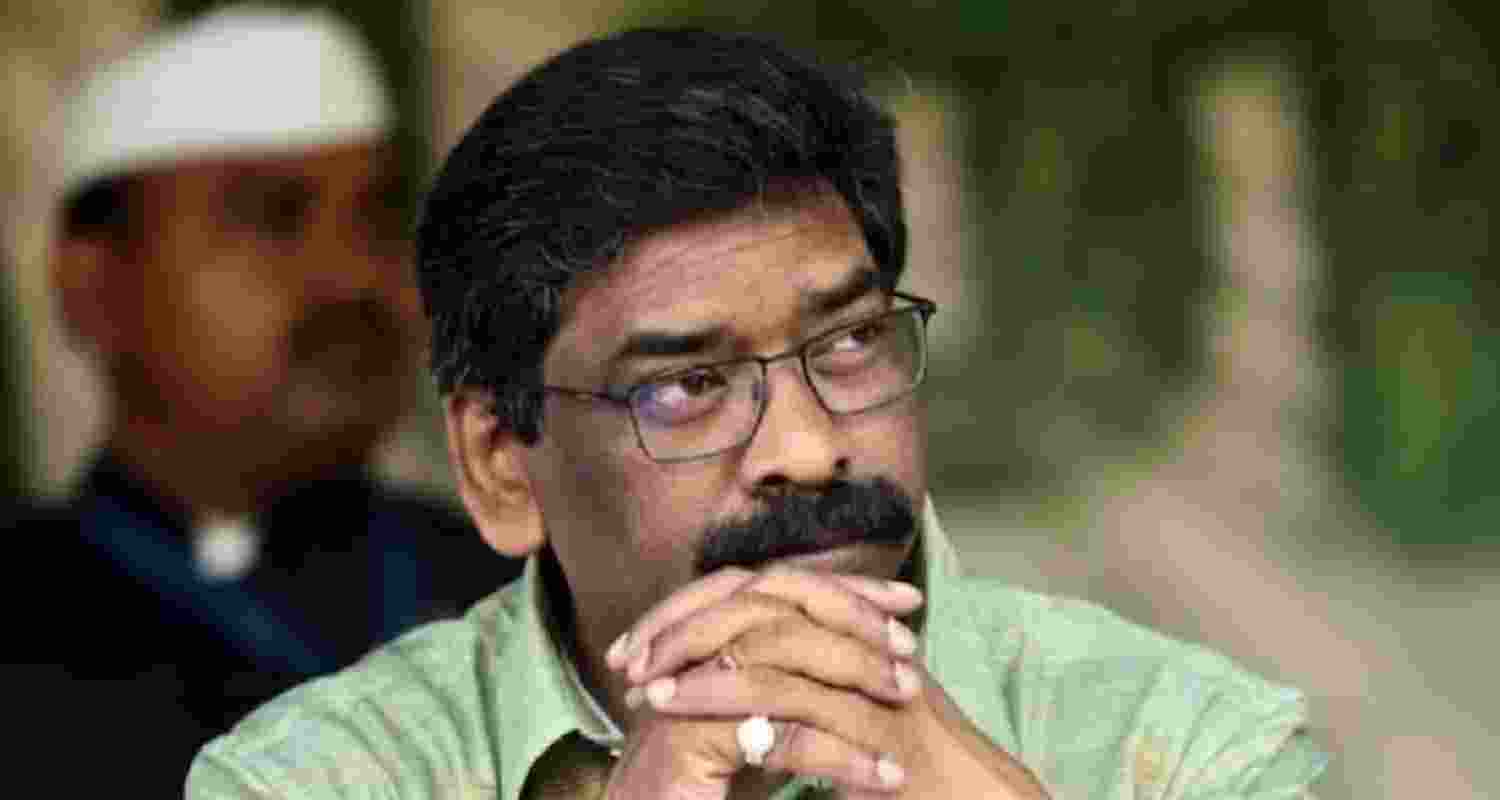 A file photo of Jharkhand Chief Minister Hemant Soren.