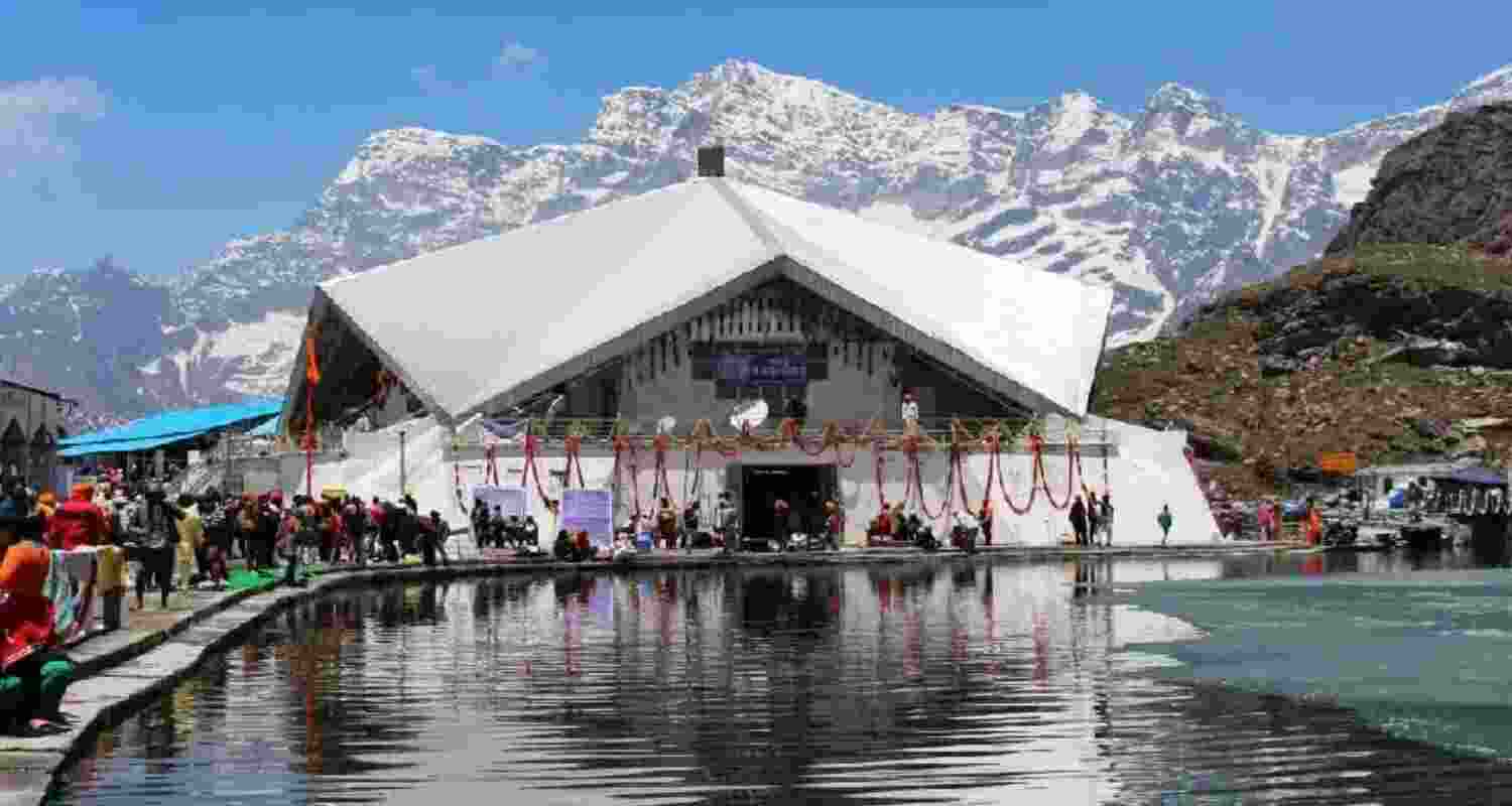 Hemkund Sahib in Uttarakhand. Hemkund Sahib in Uttarakhand.
