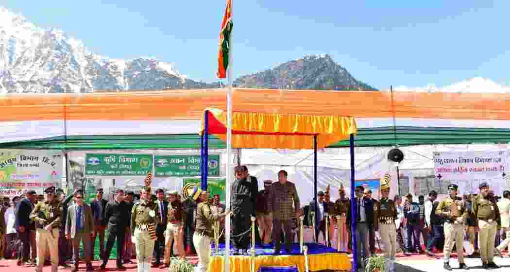 Visuals from the first ever state-level Himachal Day celebrations.