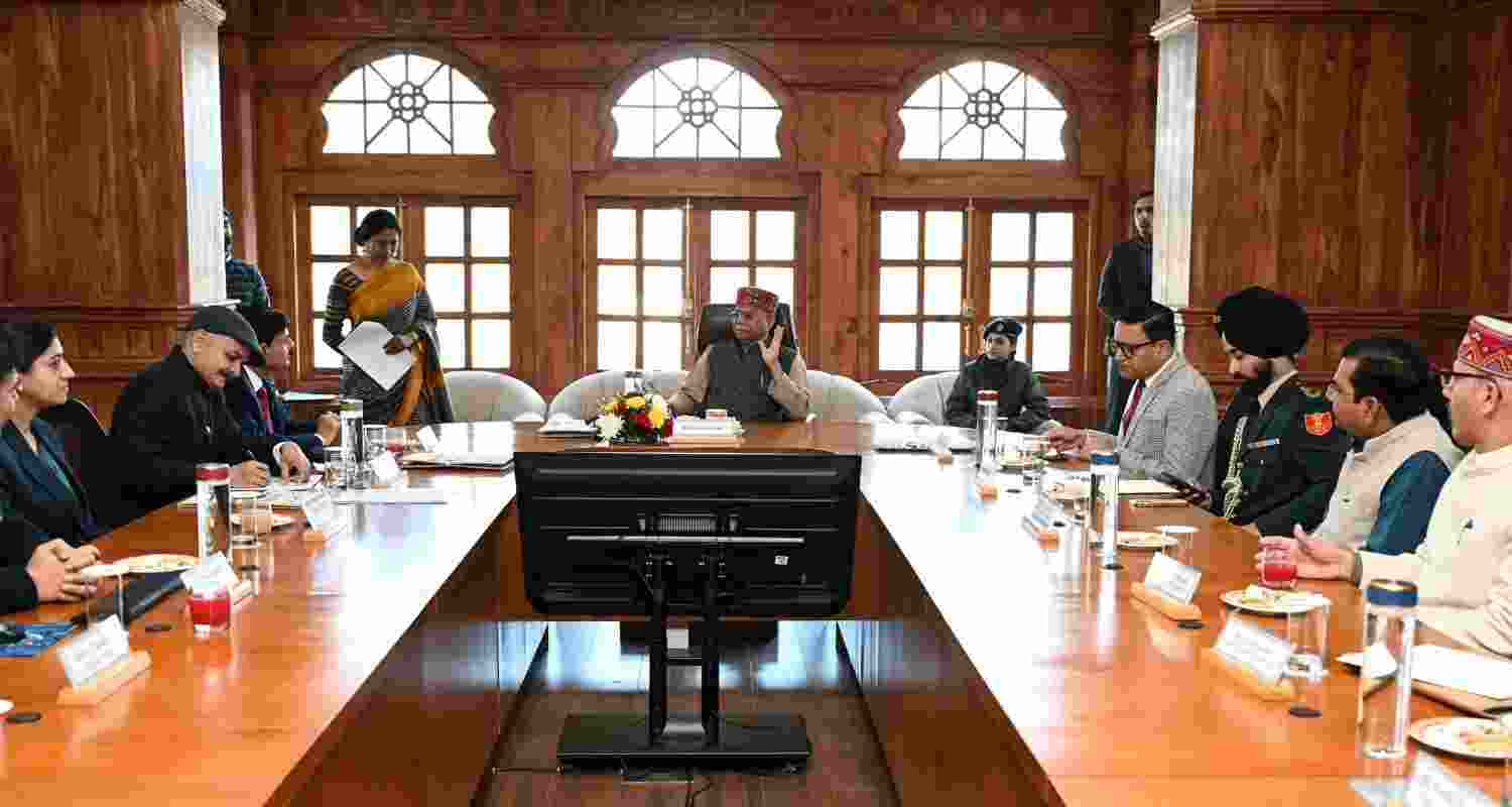 Himachal Pradesh Governor Shiv Pratap Shukla.