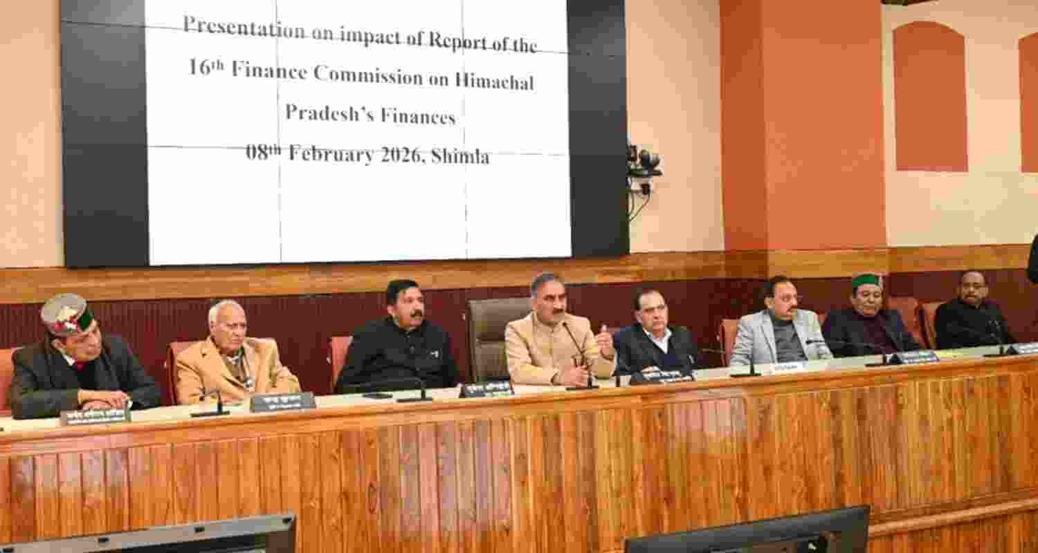 After the presentation, Chief Minister Thakur Sukhvinder Singh Sukhu said that the report of 16th Finance Commission would have a long term impact on the economy of the state including the upcoming budget.