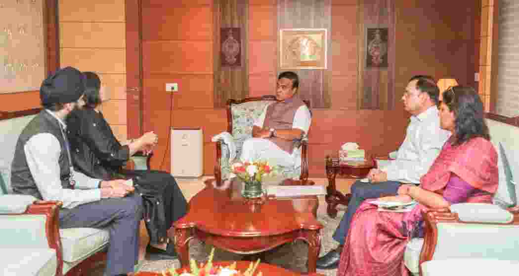 Assam CM Himanta Biswa Sarma meets Singapore Acting High Commissioner Alice Cheng in New Delhi to discuss cooperation in the Zubeen Garg death investigation.