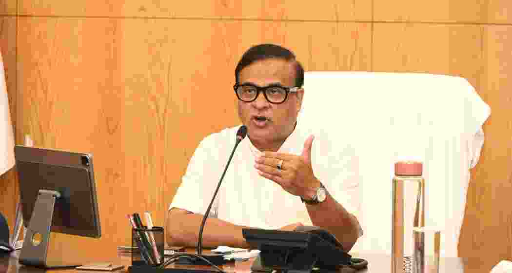 A file photo of Chief Minister Himanta Biswa Sarma.