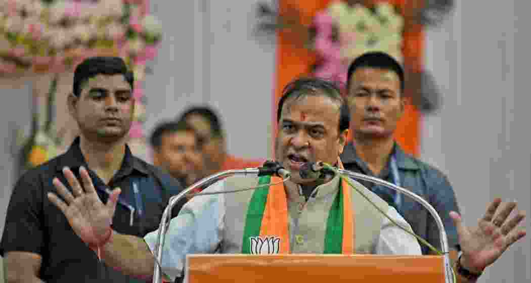 File photo of Assam Chief Minister Himanta Biswa Sarma.