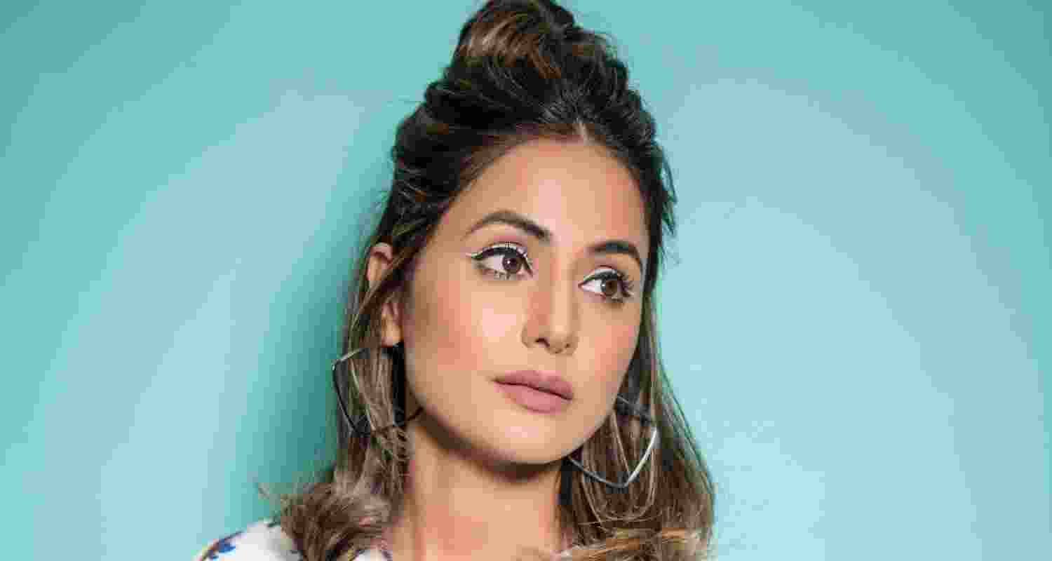 Actor Hina Khan. Image: X