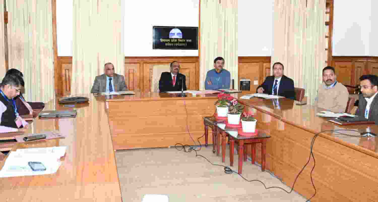 Himachal Pradesh Chief Secretary reviews winter preparedness. 