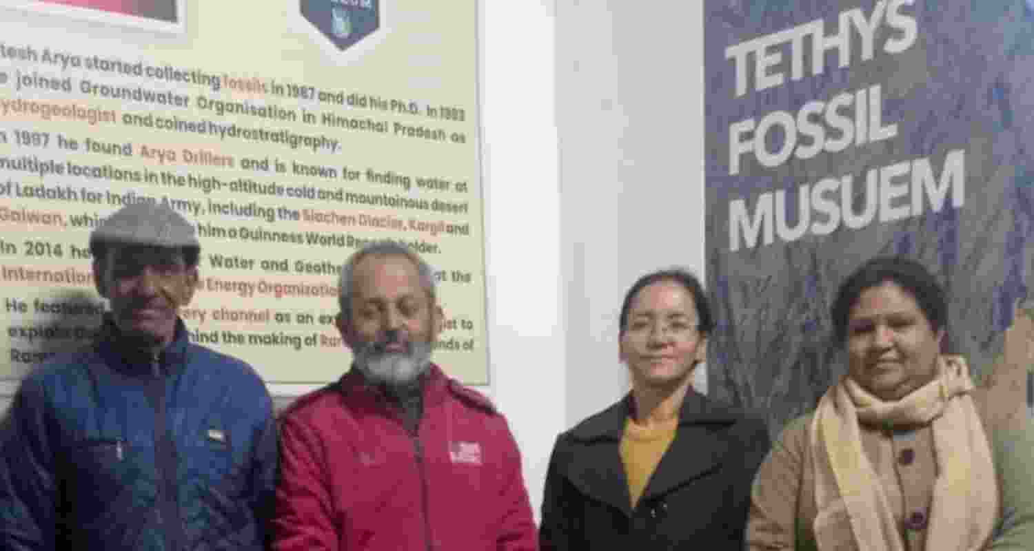 Founded by geologist Dr Ritesh Arya, the Tethys Fossil museum in Kasauli houses an extraordinary collection of over 500 fossils, offering a detailed glimpse into the story of the Tethys Sea, which once separated India from Tibet. 