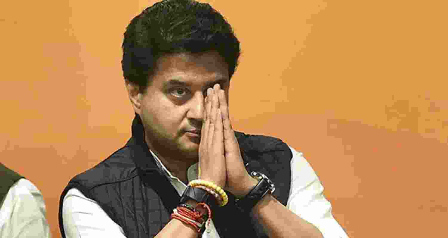 Scindia Preps for Elections in Guna.