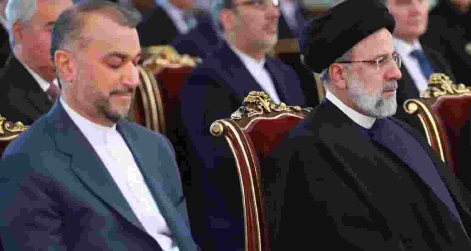 Helicopter Carrying Iranian President Crashes, Search Operation Underway. Image X.