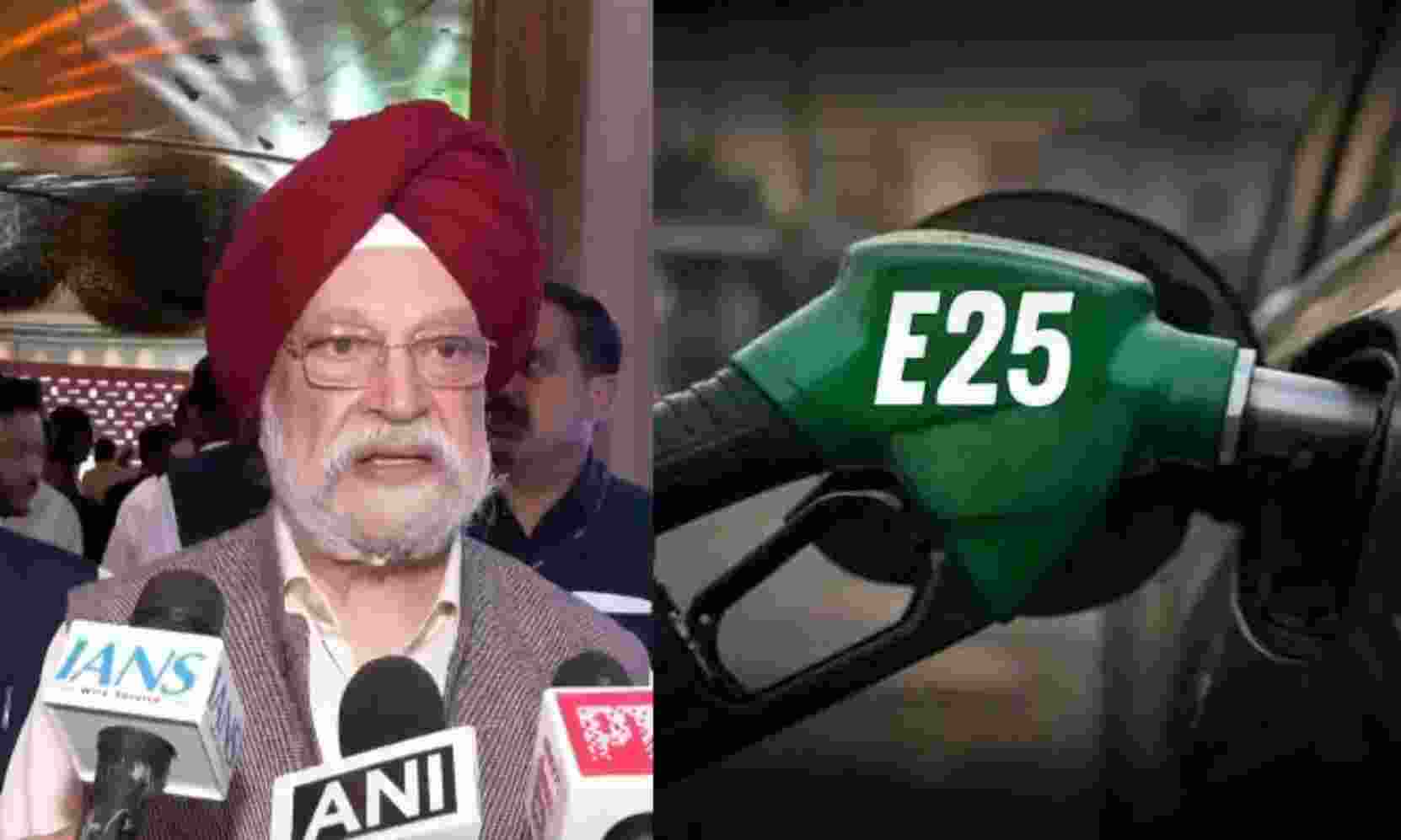Puri says E25 rollout will depend on test results, stakeholders
