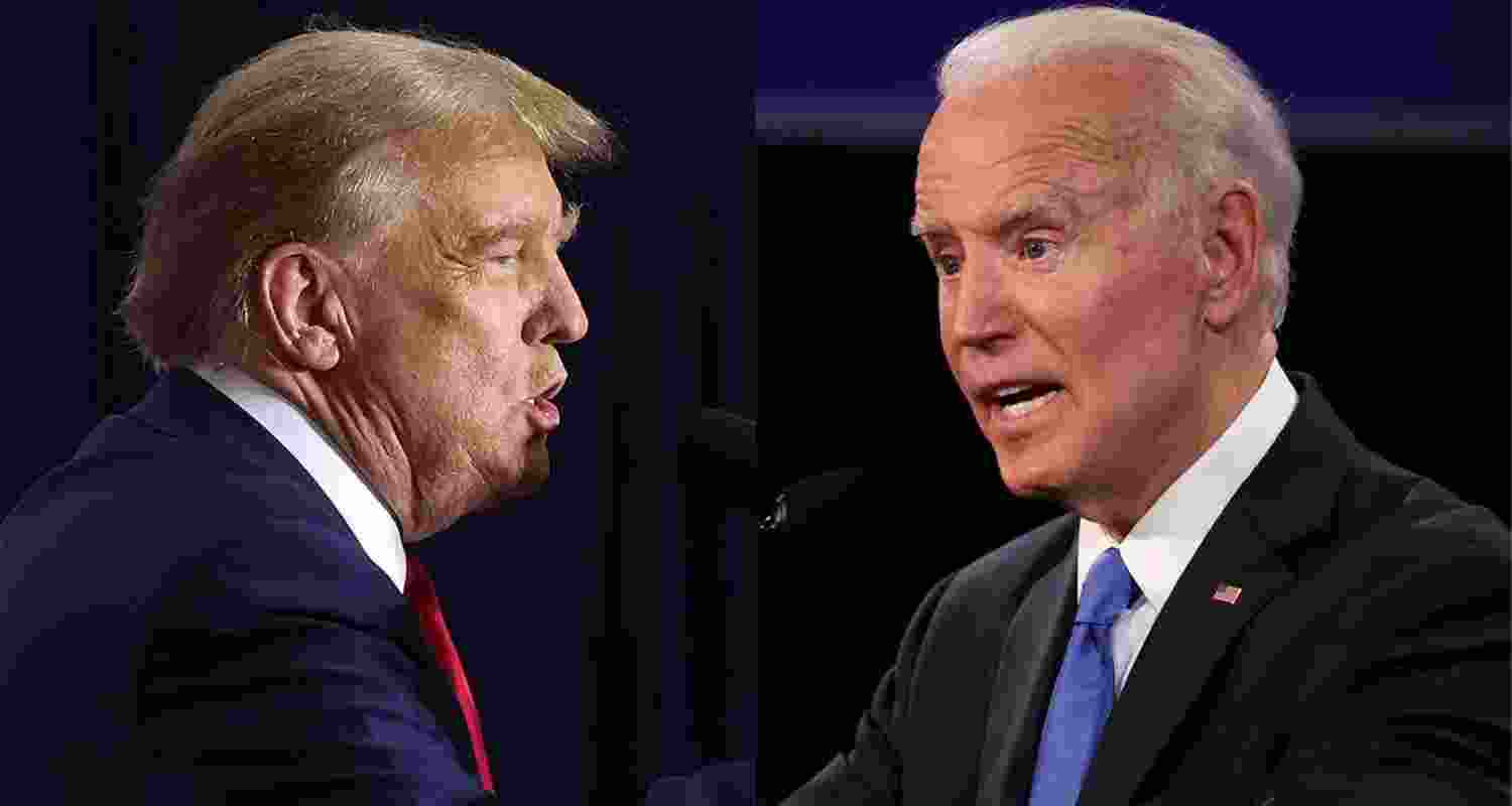 The Debate of Joe Biden and Donald Trump Inches Closer. Image X.