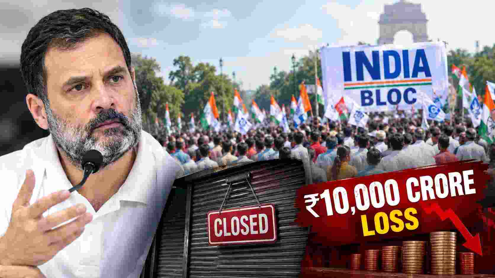 INDIA bloc rally