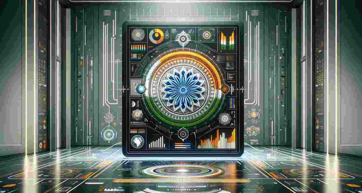 An Image of an Indian AI platform.