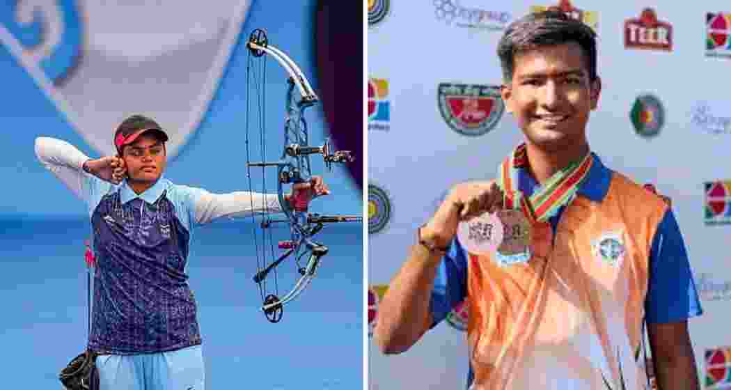 Jyothi Surekha Vennam and Rishabh Yadav. (File photo)