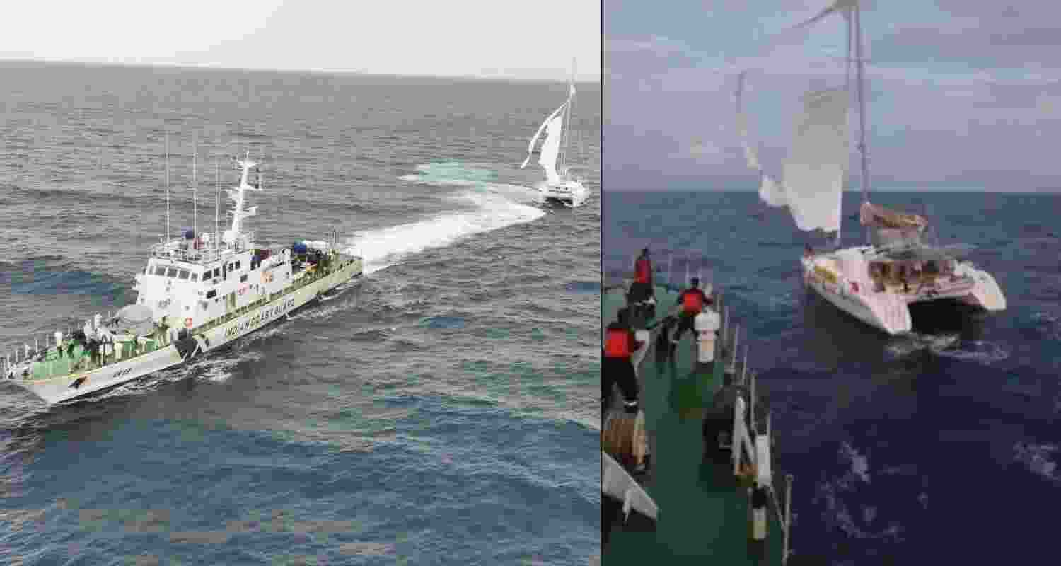 Indian Coast Guard rescues US yacht, two crew