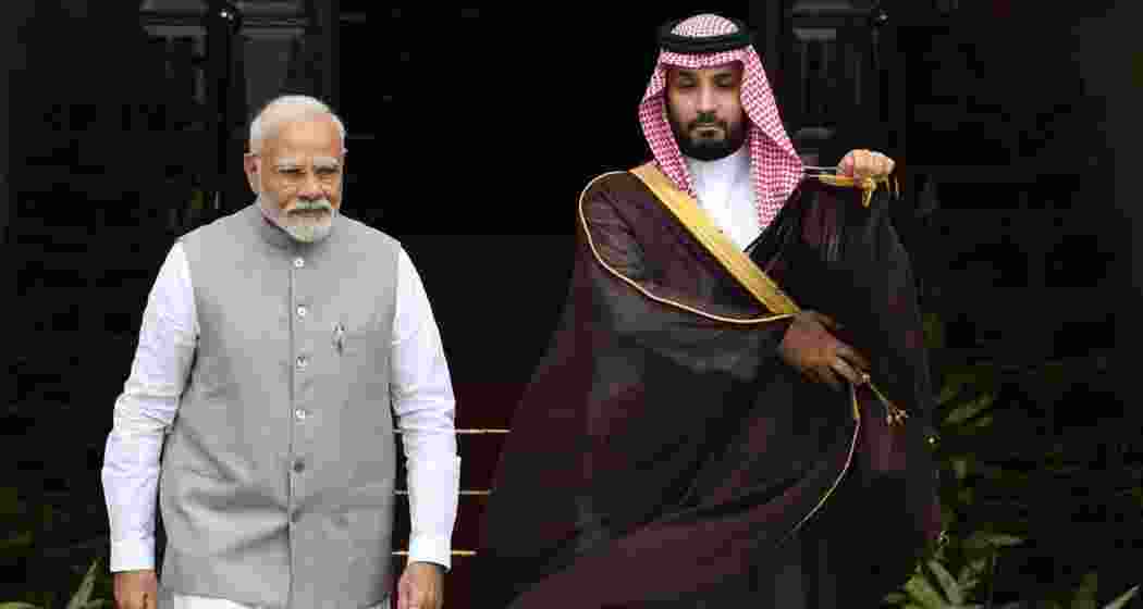 Prime Minister Narendra Modi will meet Saudi Crown Prince Mohammed bin Salman during his April 22–23 visit.