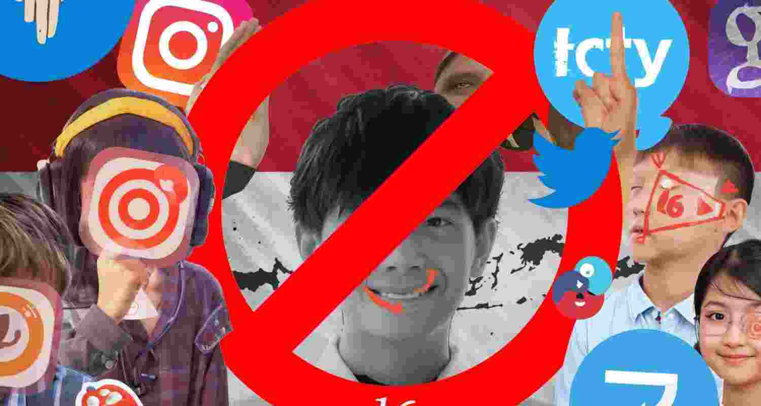 Indonesia bans social media access for children under 16, restricting platforms like YouTube, TikTok, Instagram and X under new regulation signed by minister Meutya Hafid.