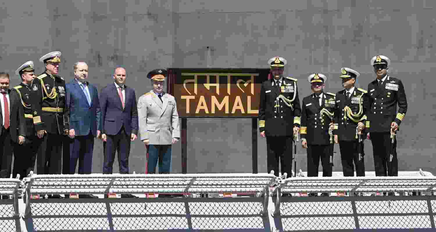 Indian Navy commissions latest Stealth Frigate, INS Tamal