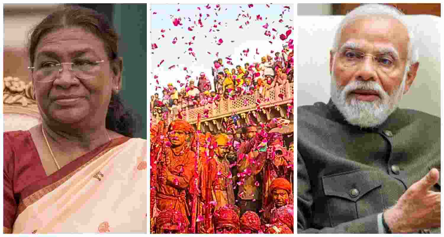 President Droupadi Murmu, Prime Minister Narendra Modi. File photos.