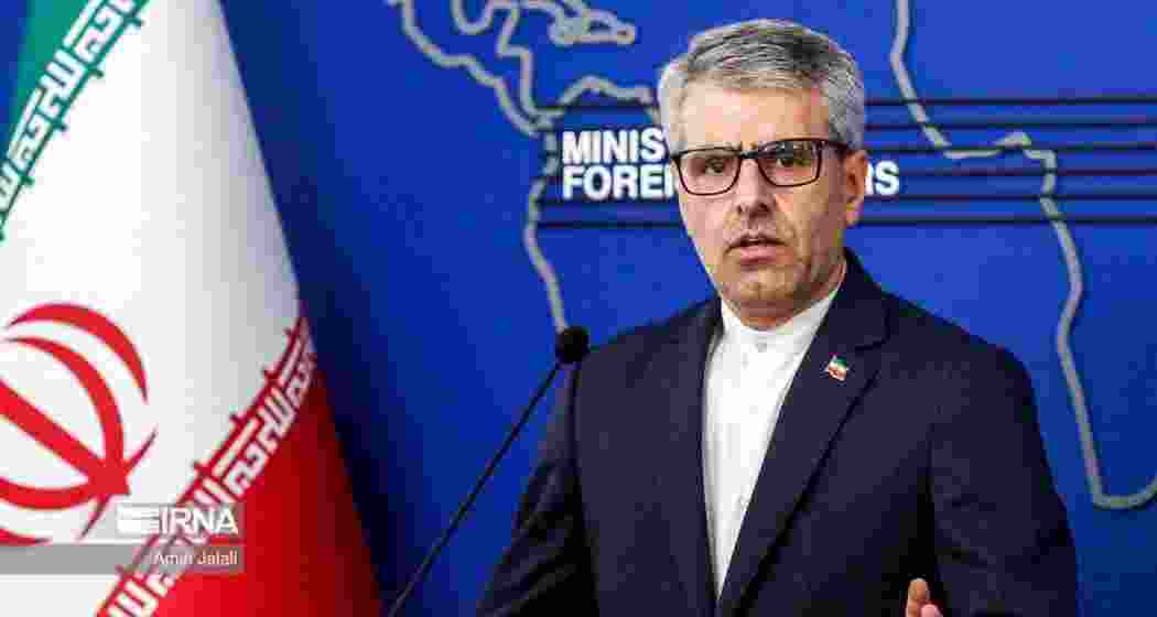 Spokesperson for Iran’s Ministry of Foreign Affairs, Esmail Baghaei. (File photo)