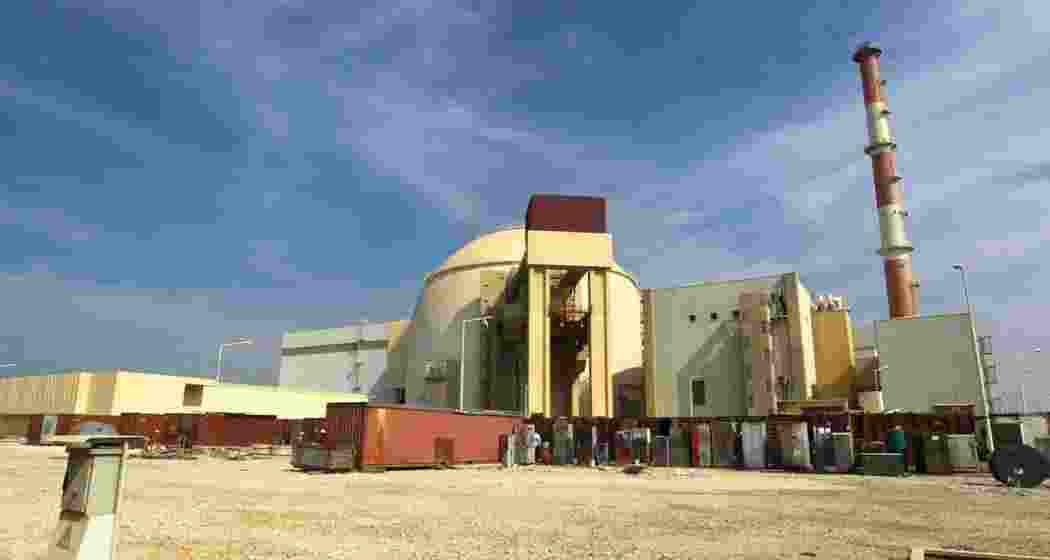 The reactor building at Iran’s Bushehr nuclear power plant, located just outside the southern city of Bushehr, a key site in the country’s controversial civil nuclear programme.