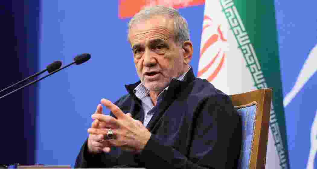 Iran's President, Masoud Pezeshkian. (File photo)
