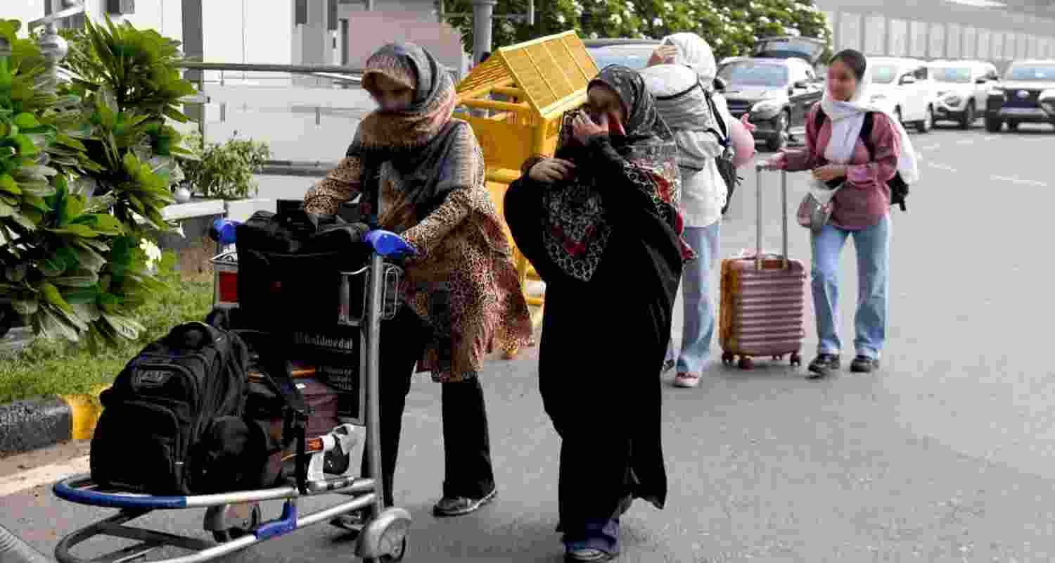 Representational image of students evacuated from Iran - file image.