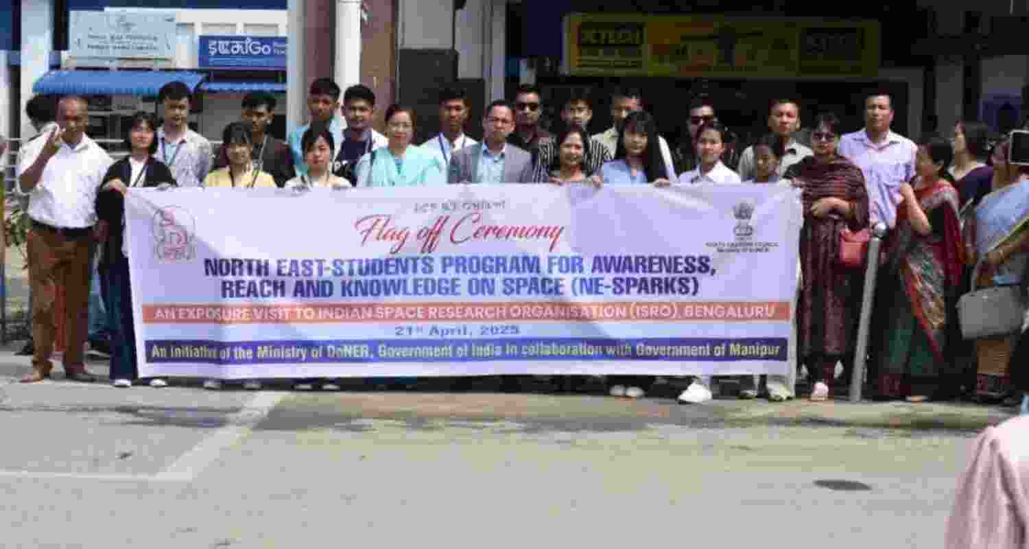 100 science students from each NE states to visit ISRO 100 science students from each NE states to visit ISRO