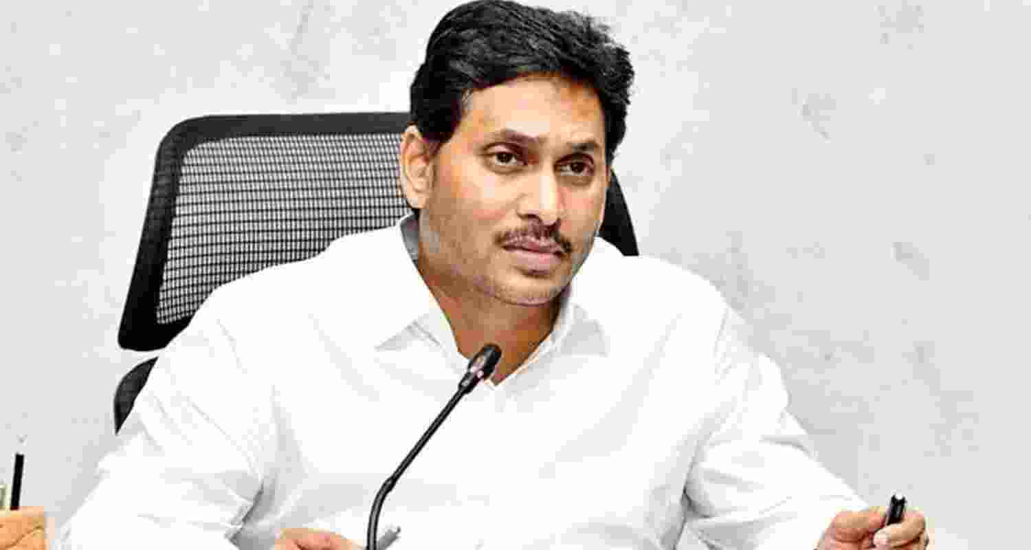 Former Andhra Pradesh Chief Minister and YSR Congress Party supremo YS Jagan Mohan Reddy. File photo.