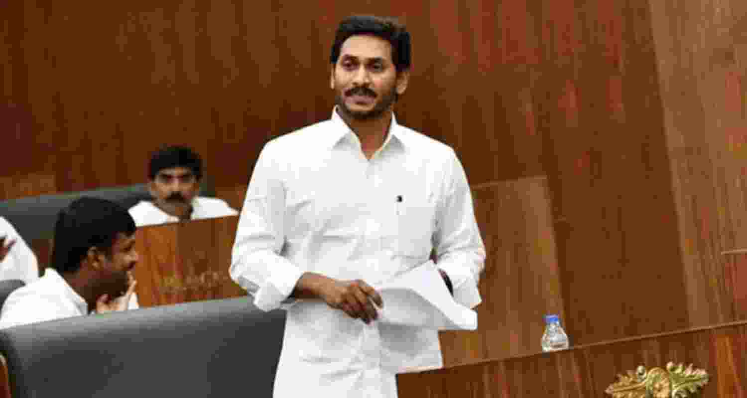 YSRCP chief YS Jagan Mohan Reddy - file image. 