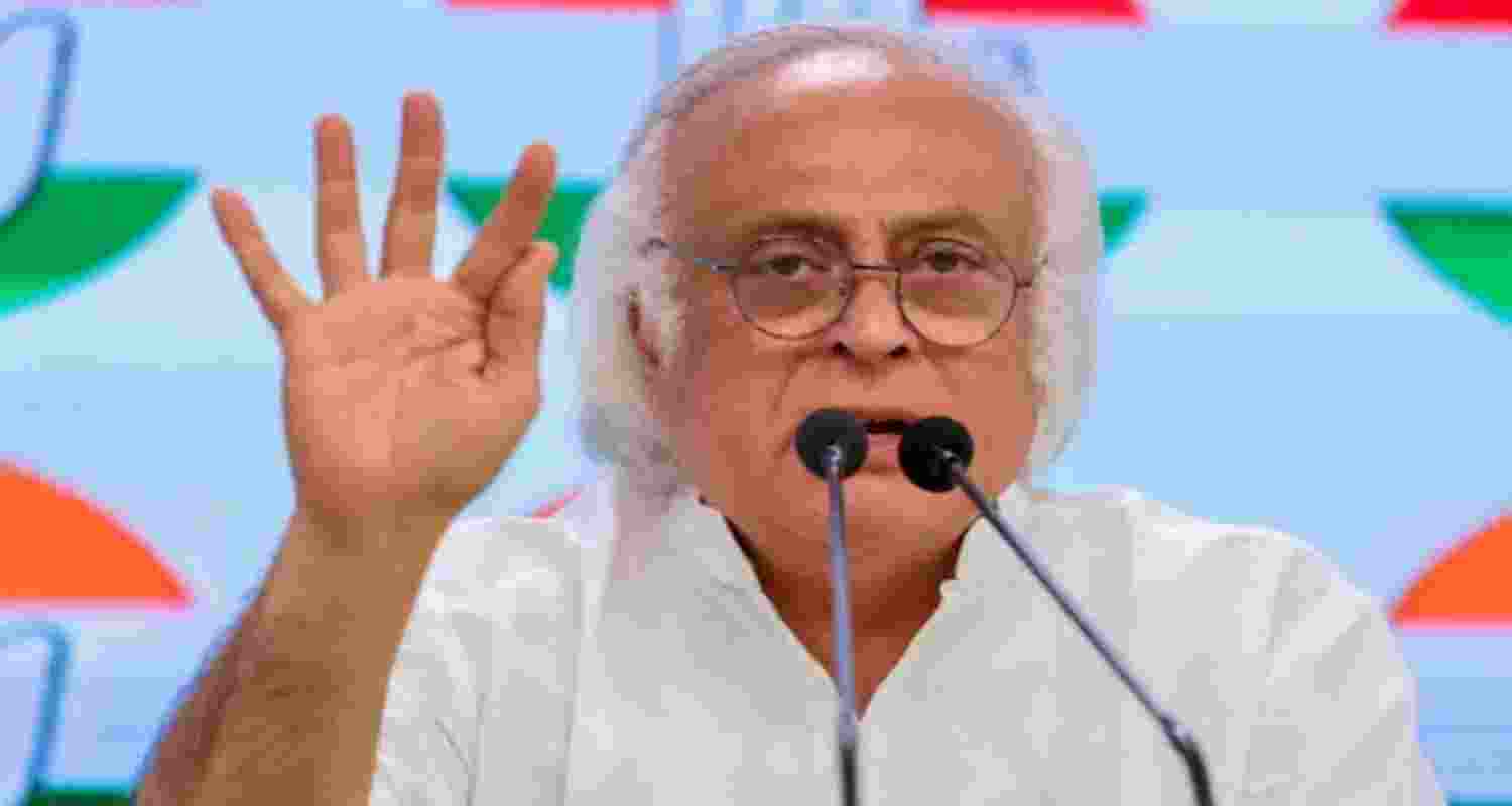 Congress general secretary in-charge of communications Jairam Ramesh.