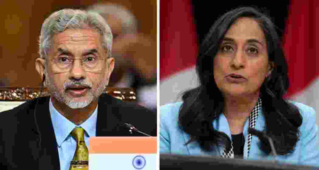  External Affairs Minister S. Jaishankar and Canada’s newly appointed Foreign Minister, Anita Anand.