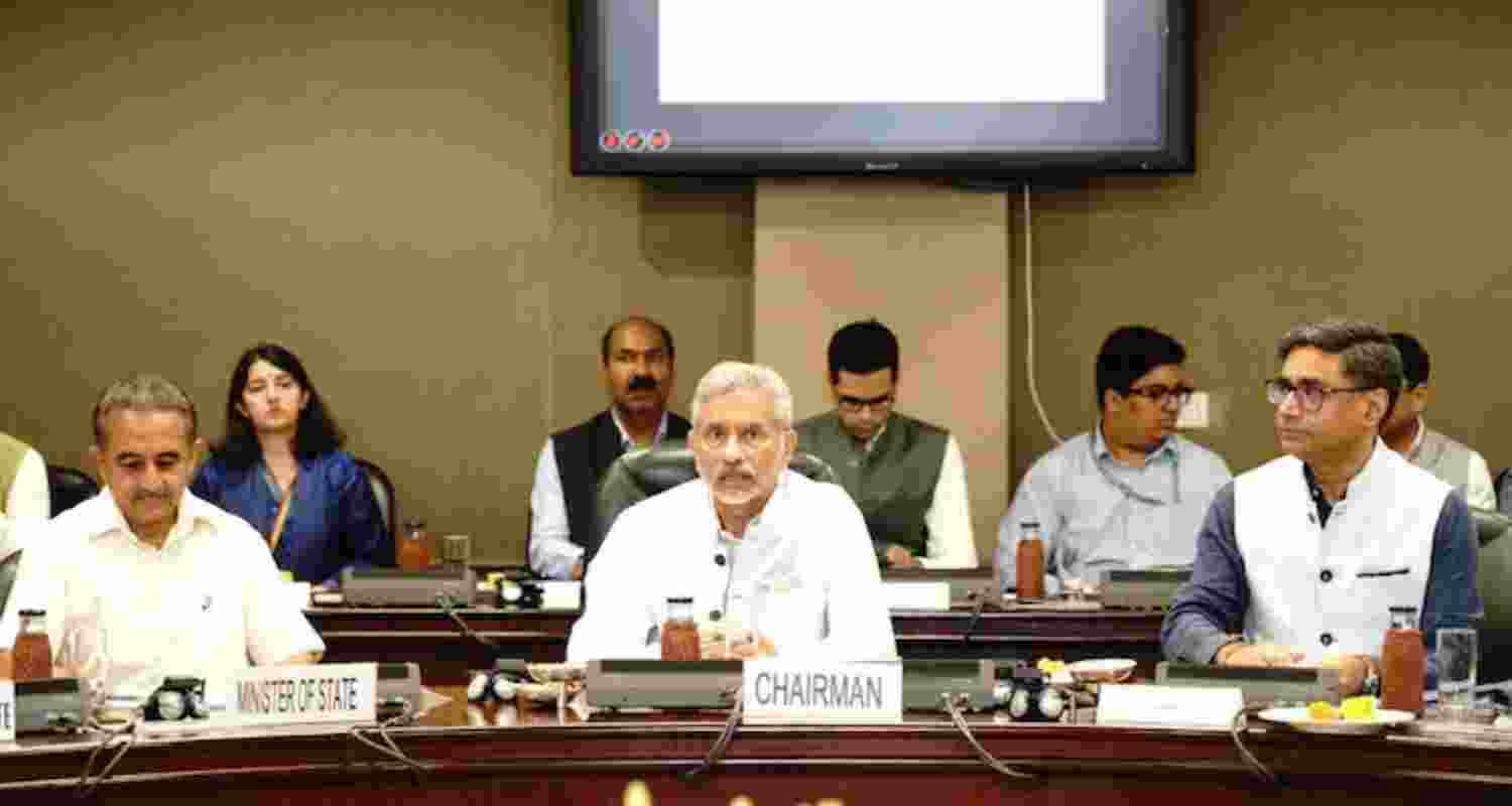 External Affairs Minister (EAM) S Jaishankar chaired the Consultative Committee meeting of this morning in Delhi. 