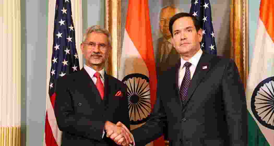 External Affairs Minister S Jaishankar meets US Secretary of State Marco Rubio in Washington DC.