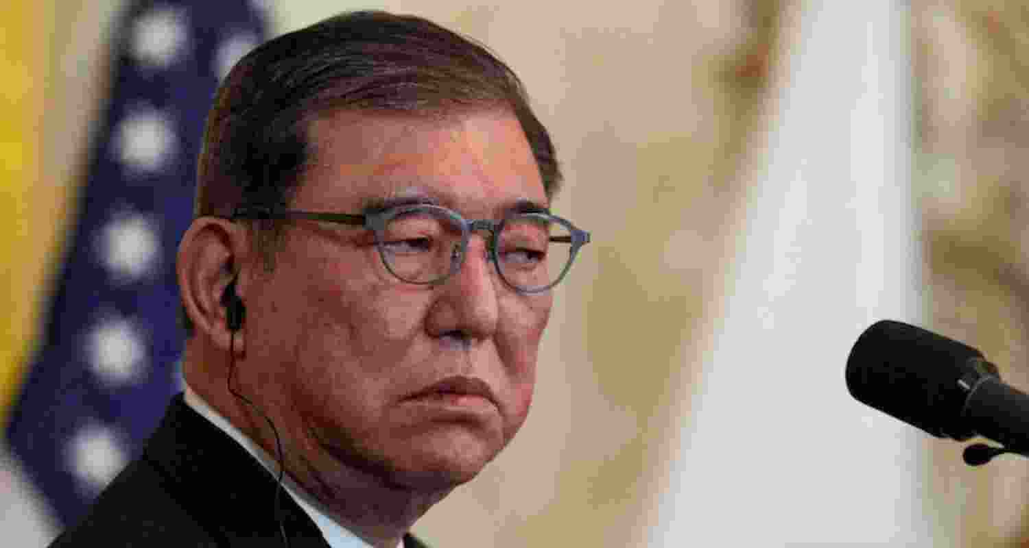 Japanese Prime Minister Shigeru Ishiba.