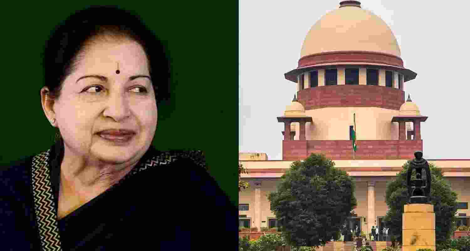 SC junks plea to return confiscated assets of Jayalalithaa in DA case