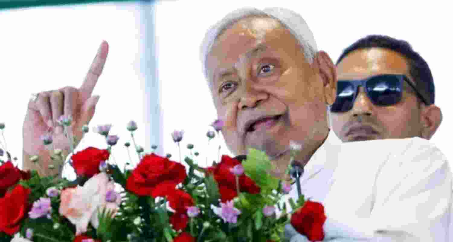 Chief Minister of Bihar Nitish Kumar - file image.