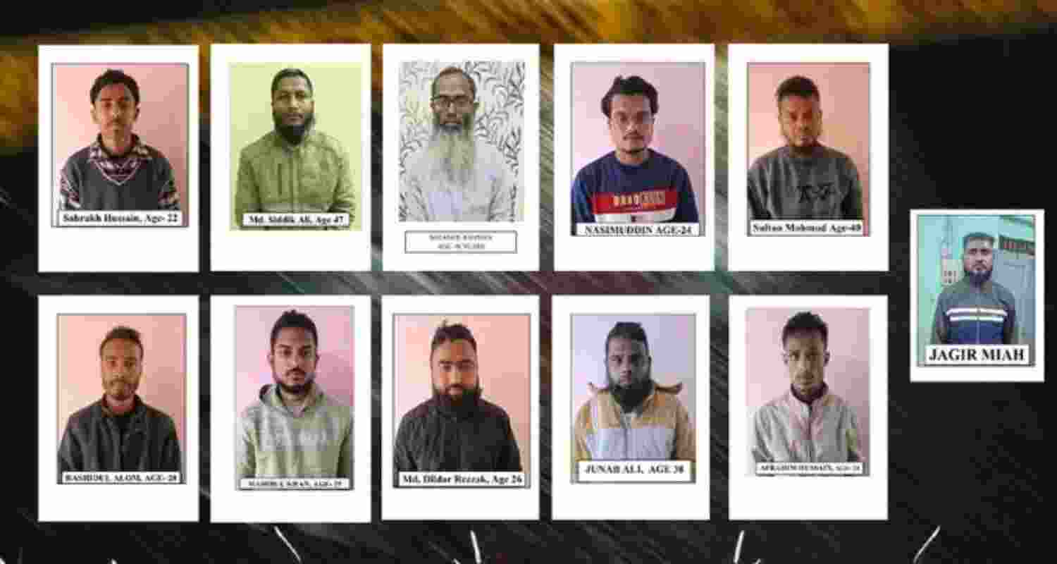 11 held in Assam, Tripura for alleged links with B’deshi jihadis